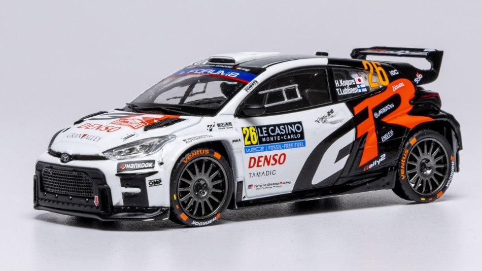 TOYOTA GR YARIS N.26 RALLY2 MONTE CARLO 2025 KOGURE-LUHTINEN 1:43 Scala 1:43 Ixo Model