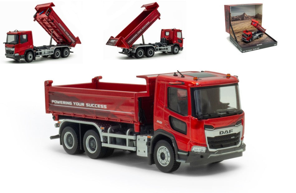 DAF XD KIPPER RED 1:50 Scala 1:50 Universal Hobbies