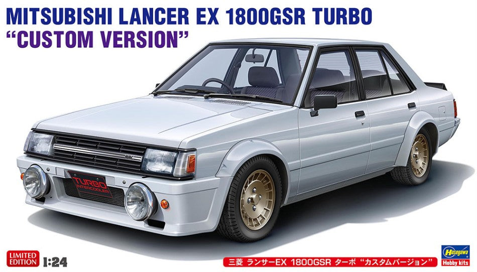 MITSUBISHI LANCER EX 1800 gsr TURBO KIT 1:24 Scala 1:24 Hasegawa