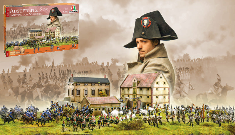 AUSTERLITZ 1805 FIGHTING FOR SOKOLNITZ KIT 1:72 Scala 1:72 Italeri
