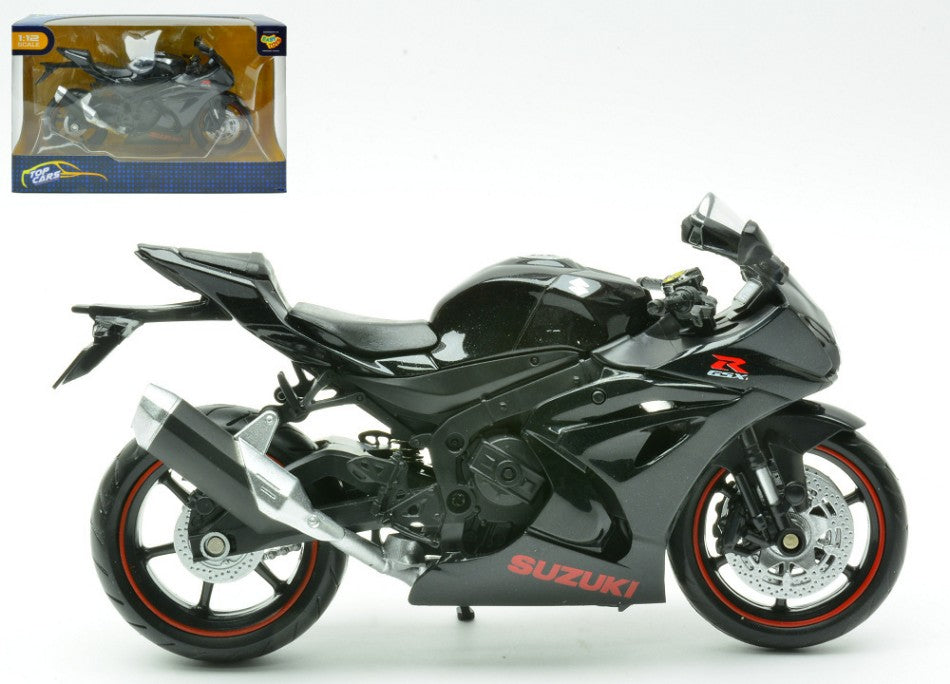 SUZUKI GSX R1000R BLACK 1:12 Scala 1:12 Kinsmart