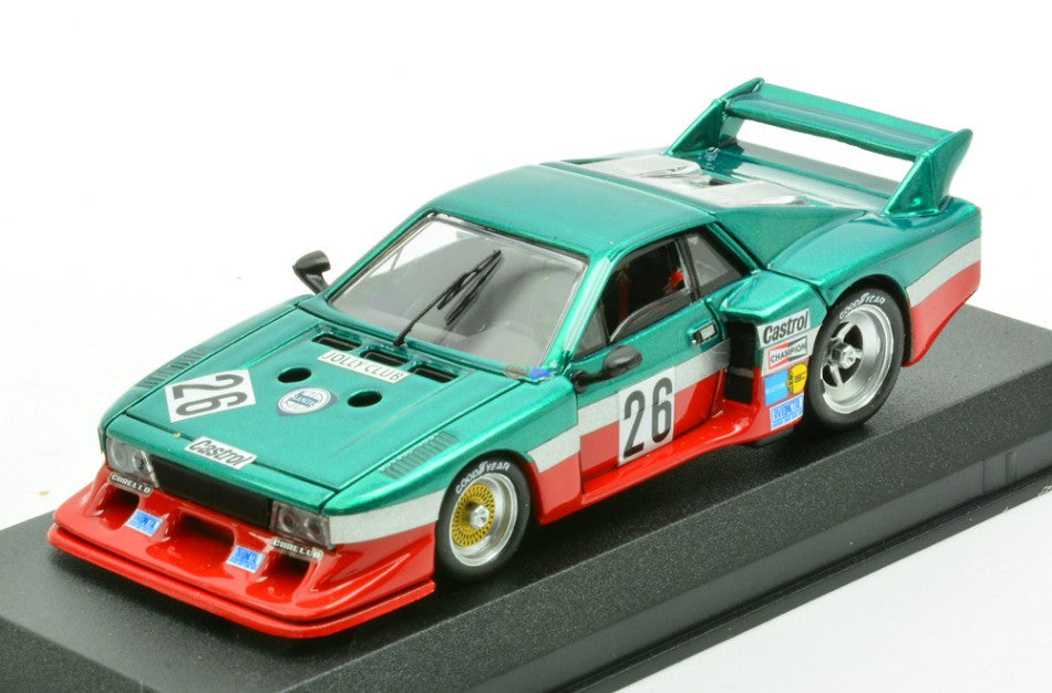 LANCIA BETA MONTECARLO 6h MUGELLO 1980 C.FACETTI-M.FINOTTO 1:43 Scala 1:43 Best Model