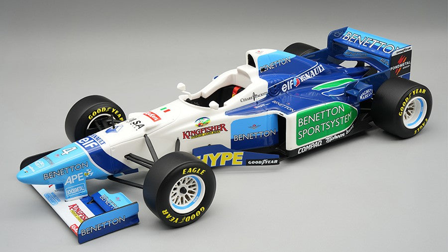 BENETTON B196 N.4 MONACO GP 1996 G.BERGER 1:18 Scala 1:18 Tecnomodel