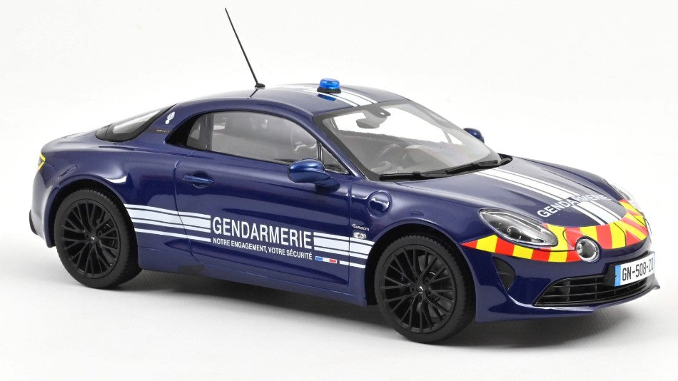 ALPINE A110 S 2023 GENDARMERIE 1:18 Scala 1:18 Norev
