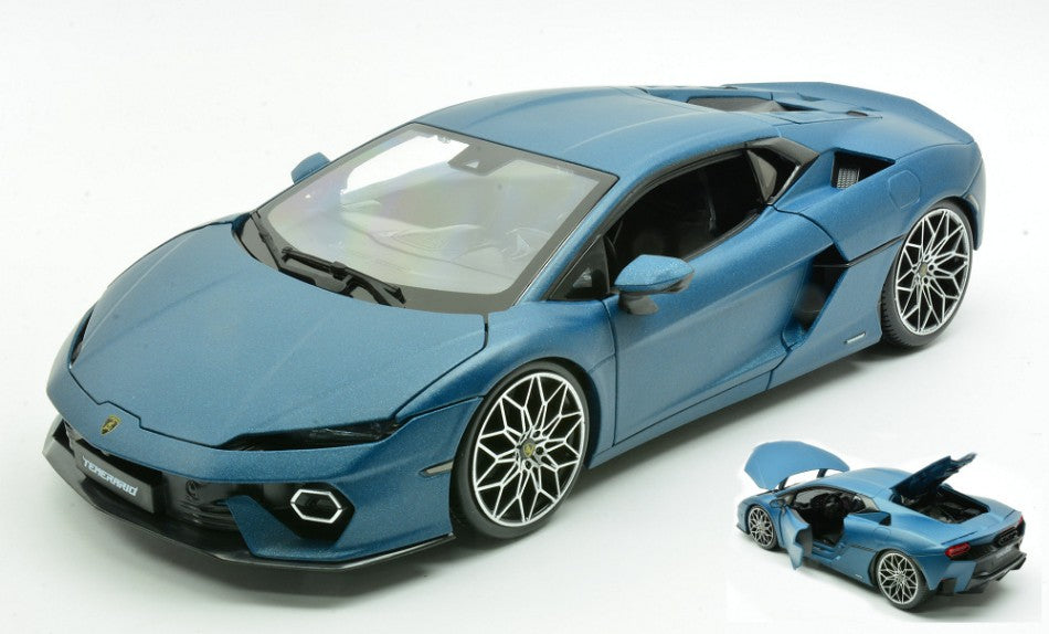 LAMBORGHINI TEMERARIO 2025 MATT BLUE 1:18 Scala 1:18 Burago