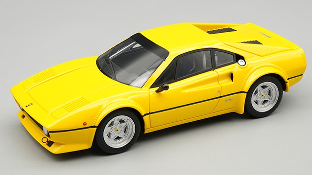 FERRARI 308 GTB4 LM STREET VERSION 1976 YELLOW 1:43 Scala 1:43 Tecnomodel
