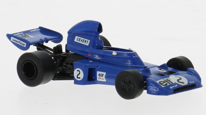 TYRRELL 6 F1 N.2 CANADA GP 1972 F.CEVERT 1:87 Scala 1:87 Brekina