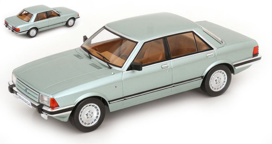 FORD GRANADA MKII 2.8 GHIA 1982 LIGHT GREEN 1:18 Scala 1:18 ModelCarGroup