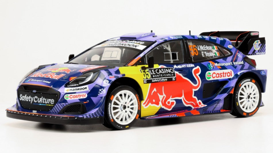 FORD PUMA N.55 RALLY1 RALLY MONTE CARLO 2025 MCERLEAN-TREACY 1:18
Scala 1:18 Ixo Model