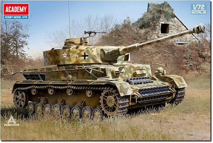 GERMAN Pz.Kpfw.IV Ausf.H KIT 1:72 Scala 1:72 Academy