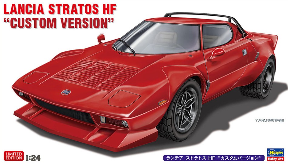 LANCIA STRATOS HF CUSTOM VERSION KIT 1:24 Scala 1:24 Hasegawa