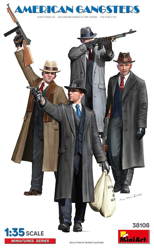 AMERICAN GANGSTER KIT 1:35 Scala 1:35 Miniart