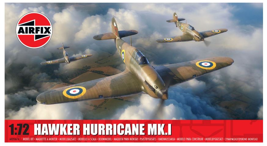 HAWKER HURRICANE Mk.I KIT 1:72 Scala 1:72 Airfix