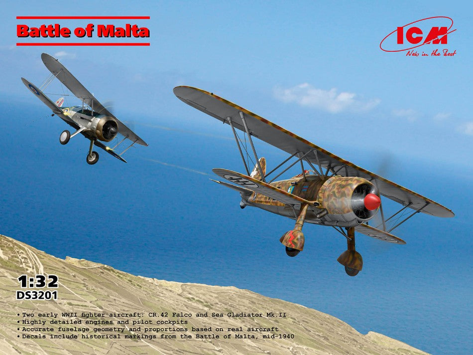 BATTLE OF MALTA KIT 1:32 Scala 1:32 ICM