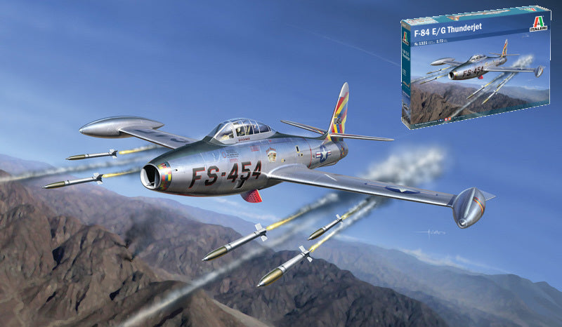 F-84G THUNDERJET KIT 1:72 Scala 1:72 Italeri
