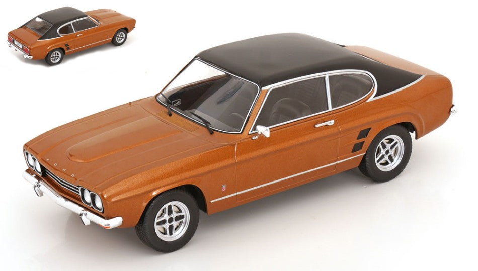 FORD CAPRI MK I GXL 1973 BROWN/BLACK 1:18 Scala 1:18 ModelCarGroup