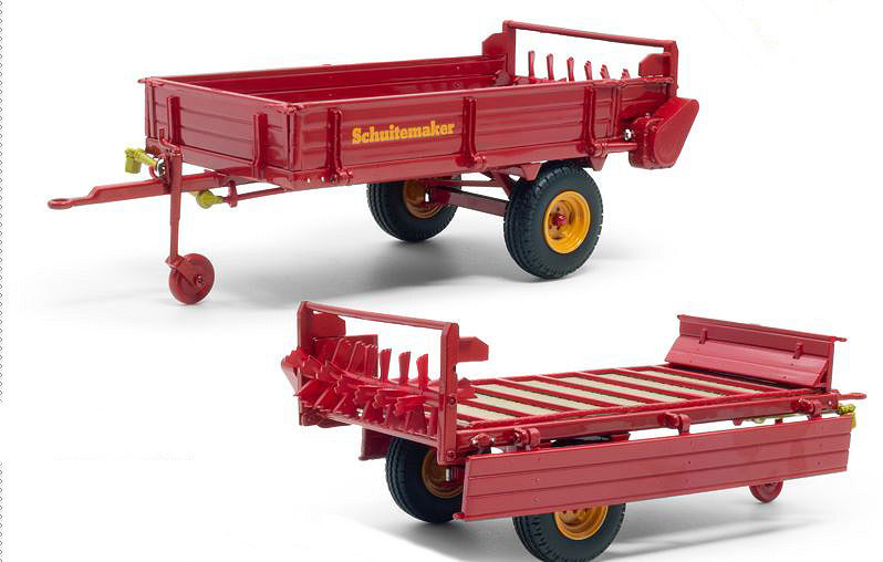 RIMORCHIO SPANDILETAME SCHUITEMAKER SMS TRAILER WITH SPREADER 1:32 Scala 1:32 Universal Hobbies