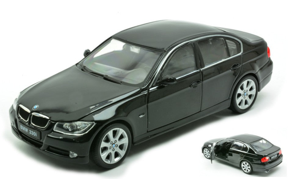 BMW 330i (E90) 2005 BLACK 1:24 Scala 1:24 Welly