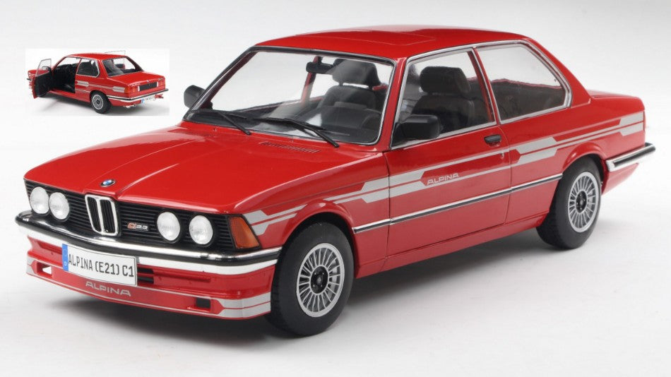ALPINA E21 C1 2,3 1980 RED 1:18 Scala 1:18 Solido