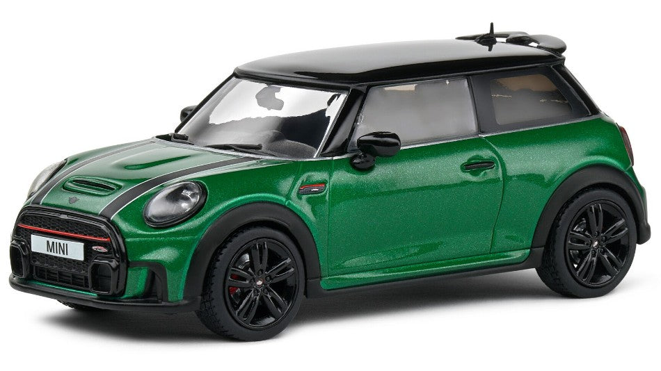 MINI COOPER JOHN WORKS 2023 BRITISH RACING GREEN 1:43 Scala 1:43 Solido