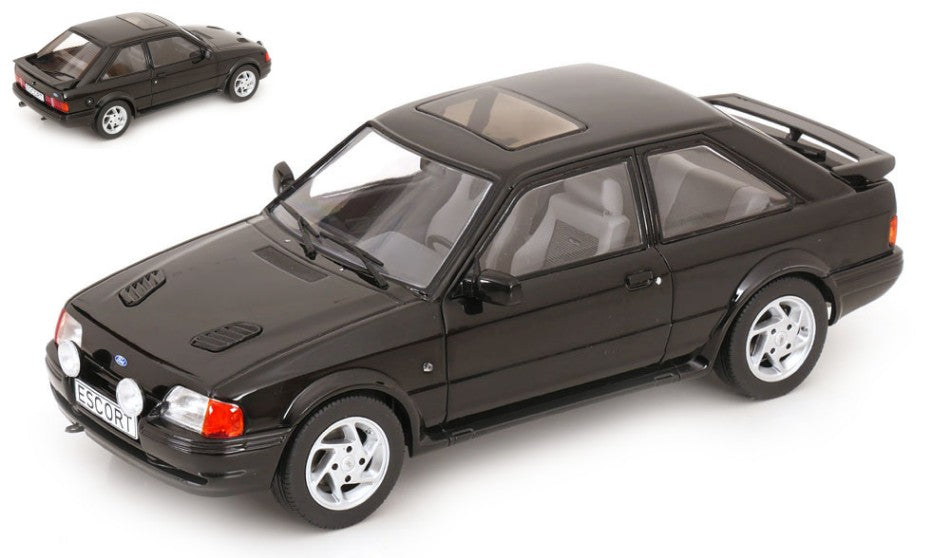 FORD ESCORT MK IV RS TURBO S2 1990 BLACK 1:18 Scala 1:18 ModelCarGroup