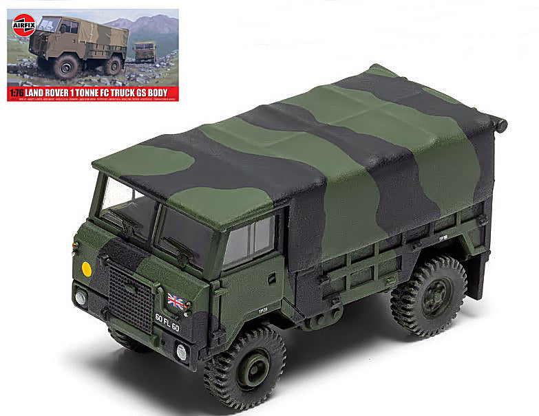 LAND ROVER 1 TONNE FC TRUCK GS BODY KIT 1:76 Scale Varie Airfix