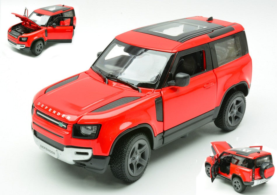 LAND ROVER DEFENDER 90 RED 1:24 Scala 1:24 Rastar