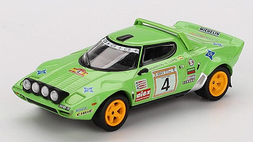 LANCIA STRATOS HF N.4 SPANISH
RALLY CHAMPION 1979 1:64 Scala 1:64 Mini GT
