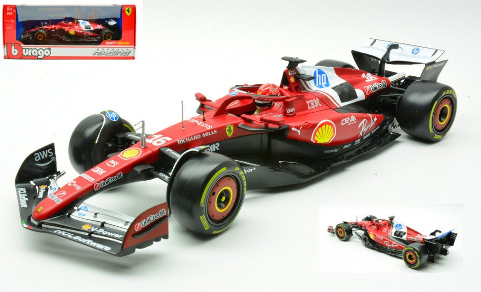 FERRARI F1 N.16 CHARLES LECLERC 2025 1:18 Scala 1:18 Burago
