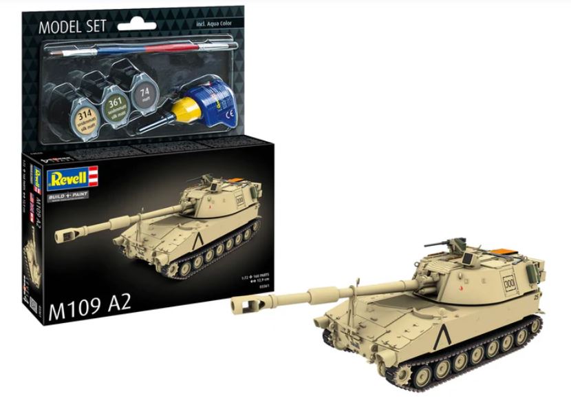 M109 A2 MODEL SET KIT 1:72 Scala 1:72 Revell