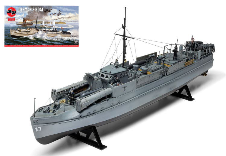 GERMAN E-BOAT KIT 1:72 Scala 1:72 Airfix
