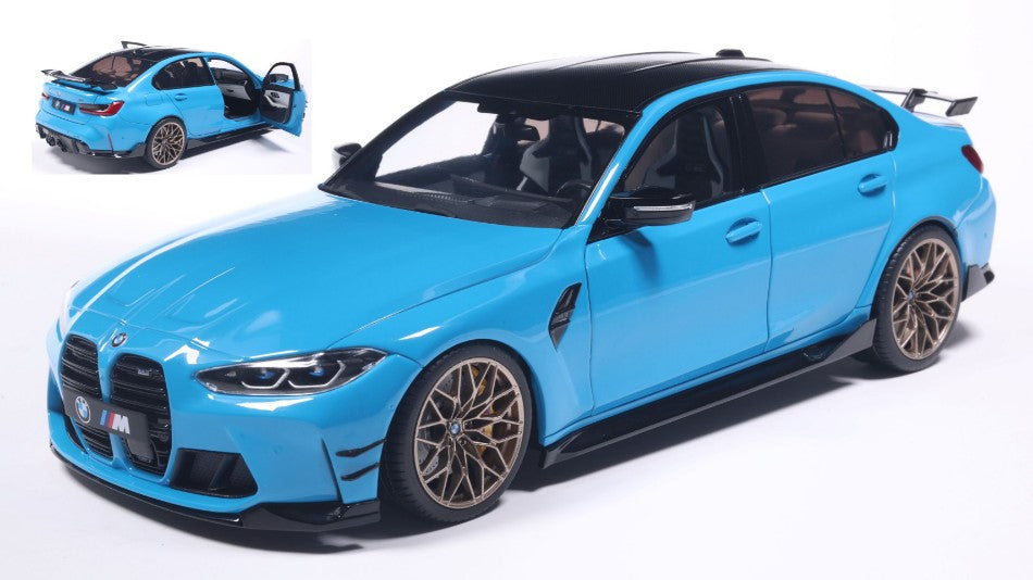 BMW M3 PERFORMANCE PARTS
DAYTONA BEACH BLUE 2024 1:18 Scala 1:18 Solido