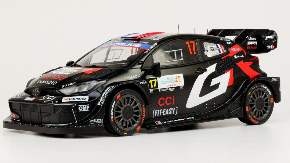 TOYOTA GR YARIS N.17 RALLY1 ISALS CANARIS 2025 OGIER-LANDAIS 1:18
Scala 1:18 Ixo Model