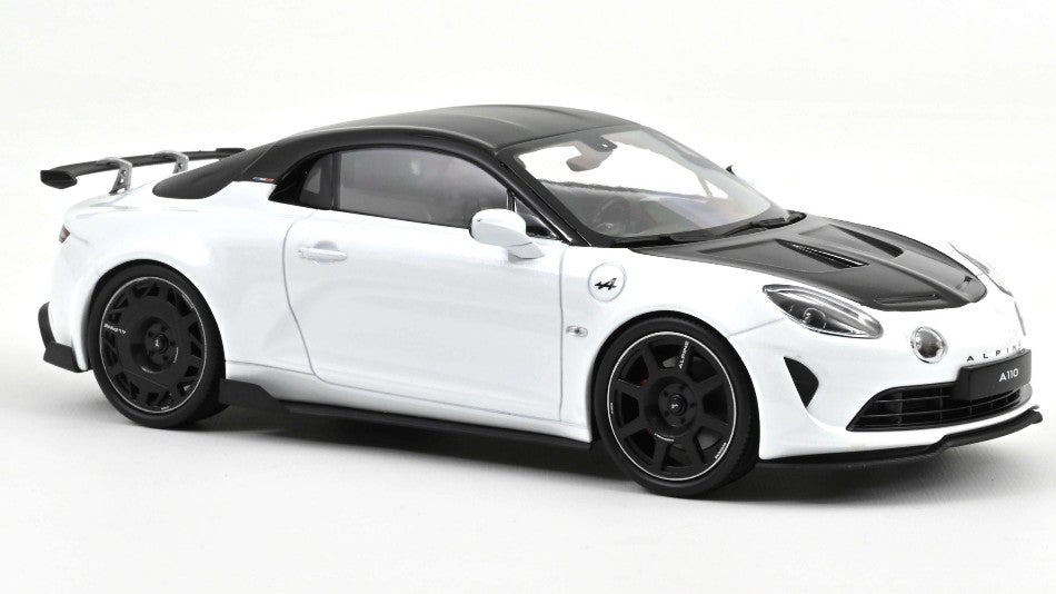 ALPINE A110 R 2024 IRIDESCENT WHITE 1:18 Scala 1:18 Norev