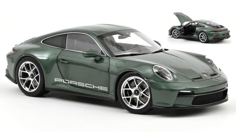 PORSCHE 911 S/T 2023 MALACHITE GREEN METALLIC 1:18 Scala 1:18 Norev