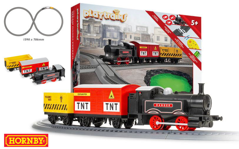 PLAYTRAINS STEAM GOOD EXPRESS TRAIN SET 1:76 Scale Varie Produttori Vari