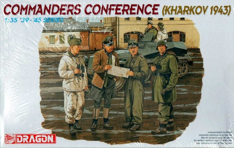 COMMANDER CONFERENCE (KHARKOV 1943) KIT 1:35 Scala 1:35 Dragon