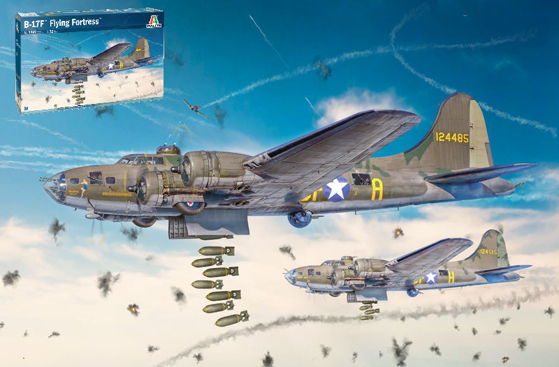B-17F FLYING FORTRESS KIT 1:72 Scala 1:72 Italeri