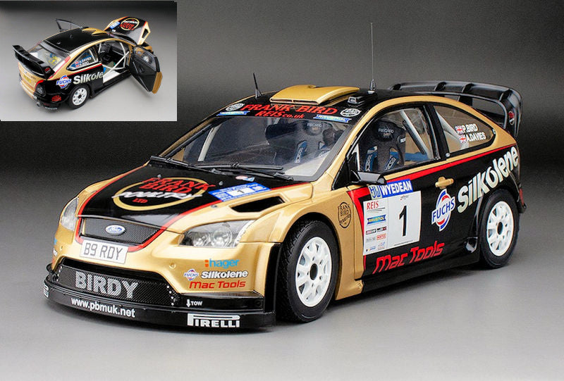 FORD FOCUS RS N.1 WYEDEAN FOREST RALLY 2015 P.BIRD-A.DAVIES 1:18 Scala 1:18 SunStar