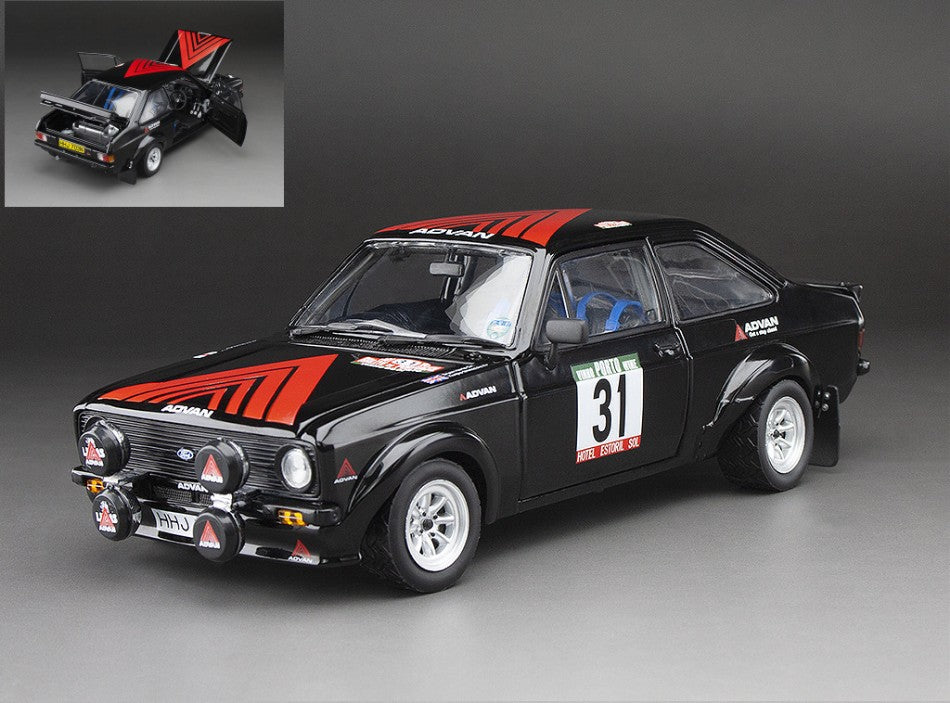 FORD ESCORT RS 1800 N.31 RALLY PORTUGAL 1981 K.SHINOZUKA-B.HARRIS 1:18 Scala 1:18 SunStar