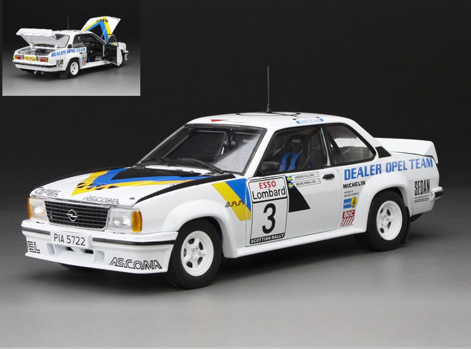 OPEL ASCONA 400 N.2 WINNER SAFARI RALLY 1983 A.VATANEN-T.HARRYMAN 1:18 Scala 1:18 SunStar