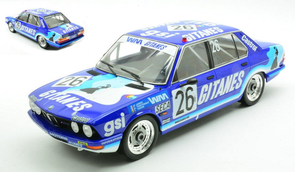 BMW 528i (E28) N.26 24h SPA 1982 TRINTIGNANT-TASSIN 1:18
Scala 1:18 Ixo Model