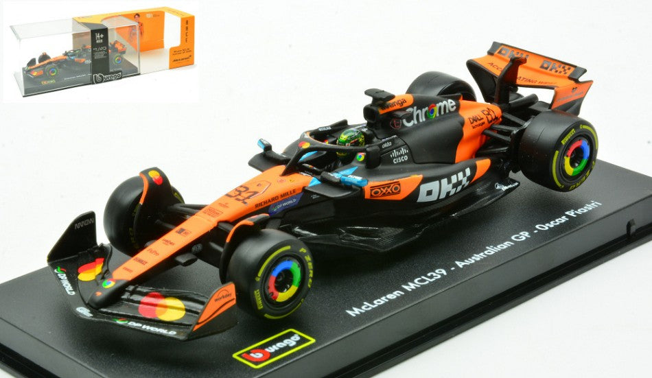 MCLAREN MCL39 N.81 2025 OSCAR PIASTRI SIGNATURE 1:43 Scala 1:43 Burago