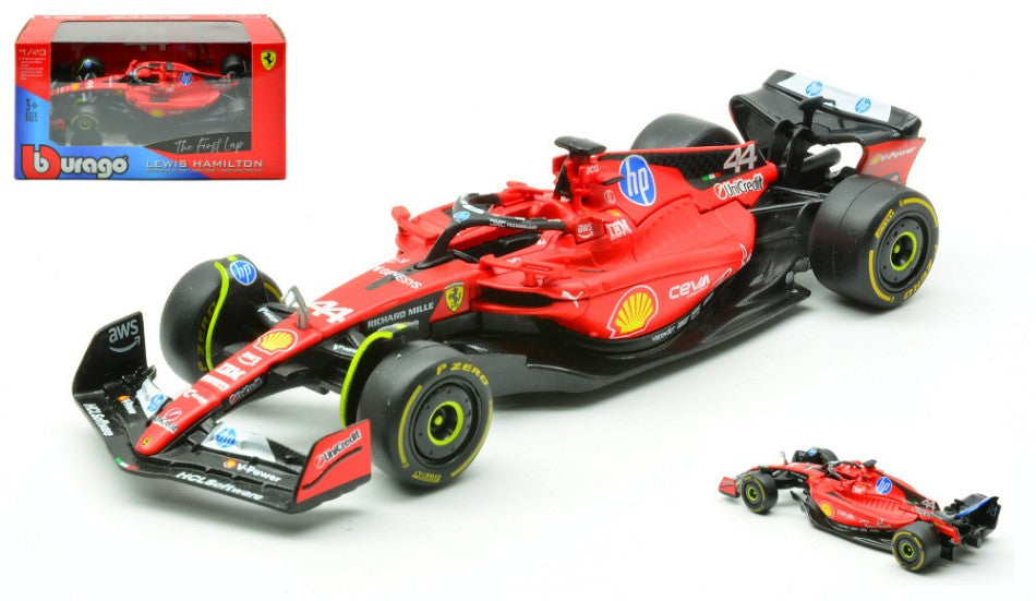 FERRARI F1 SF-23 N.44 LEWIS HAMILTON TEST FIORANO 2025 1:43 Scala 1:43 Burago
