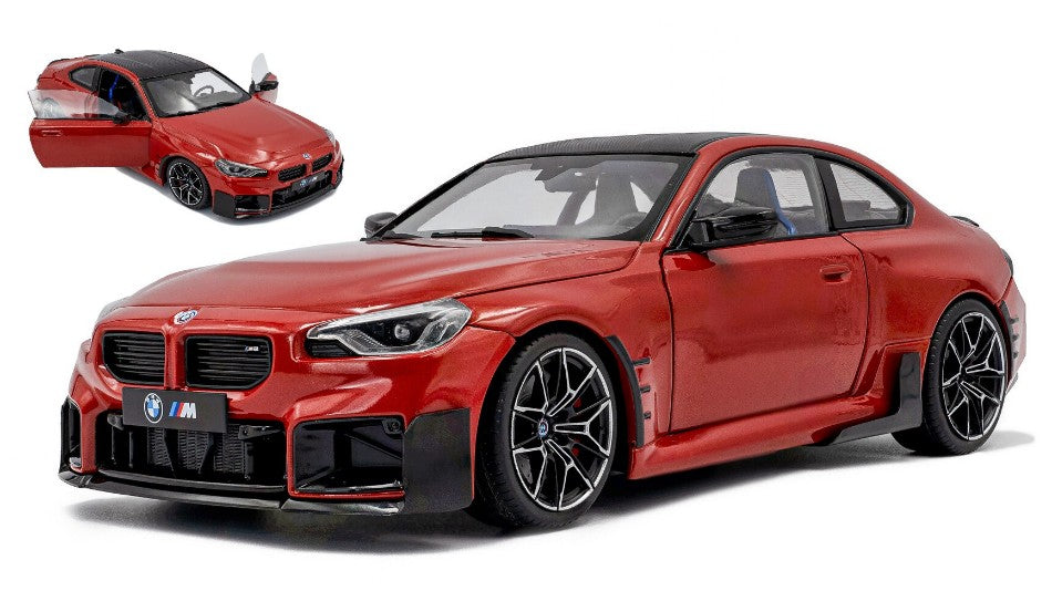 BMW M2 (G87) PERFORMANCE PARTS 2024 MET.TORONTO RED 1:18 Scala 1:18 Solido