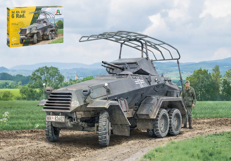 Sd.Kfz. 232 6 Rad KIT 1:72 Scala 1:72 Italeri