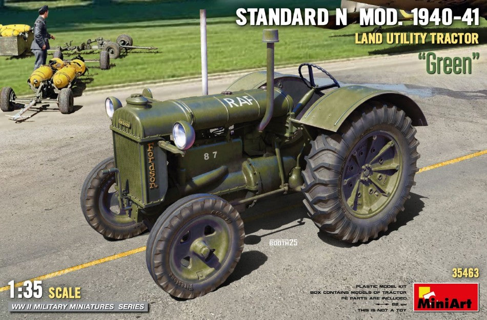 LAND UTILITY TRACTOR STANDARD N "GREEN" MOD.1940-41 KIT 1:35 Scala 1:35 Miniart