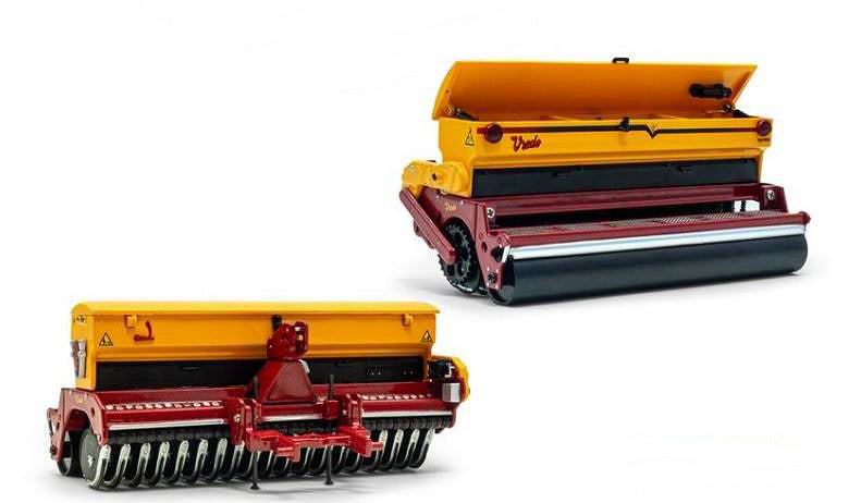 TRASEMINATRICE SU PRATI STABILI VREDO AGRI 290 1:32 Scala 1:32 Universal Hobbies