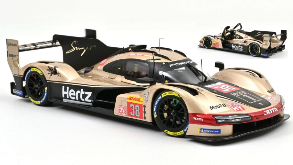 PORSCHE 963 N.38 24 H LE MANS 2024 HANSON-BUTTON-RASMUSSEN 1.18 Scala 1:18 Norev