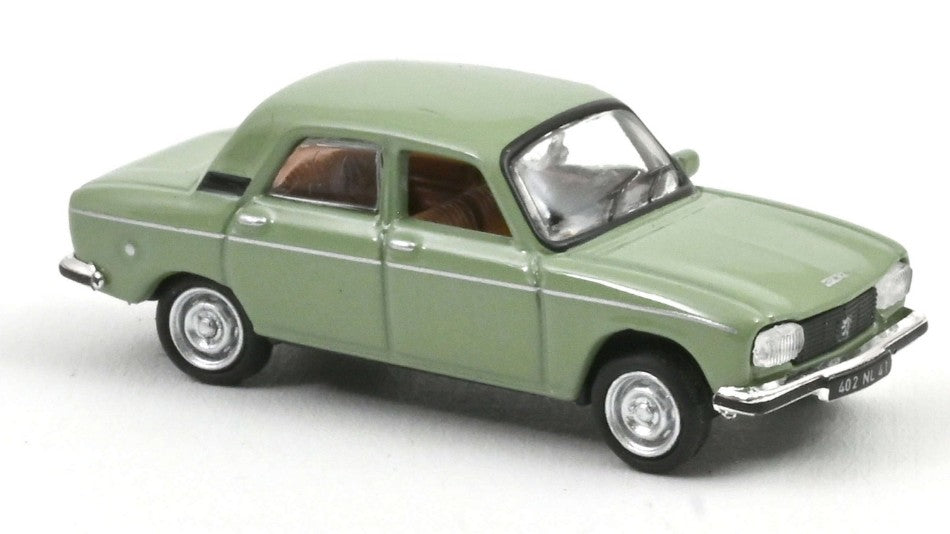 PEUGEOT 304 1977 VERT DORÉ MÉTALLISÉ 1:87 Scala 1:87 Norev